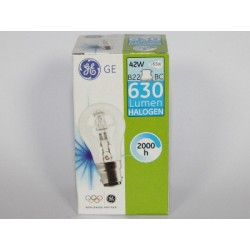 Галогенные лампы GE 42W B22 ( штыком )