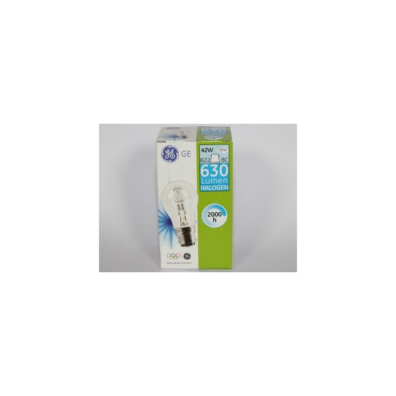 42W HALO CL B22 240V attacco a BAIONETTA GE LIGHTING