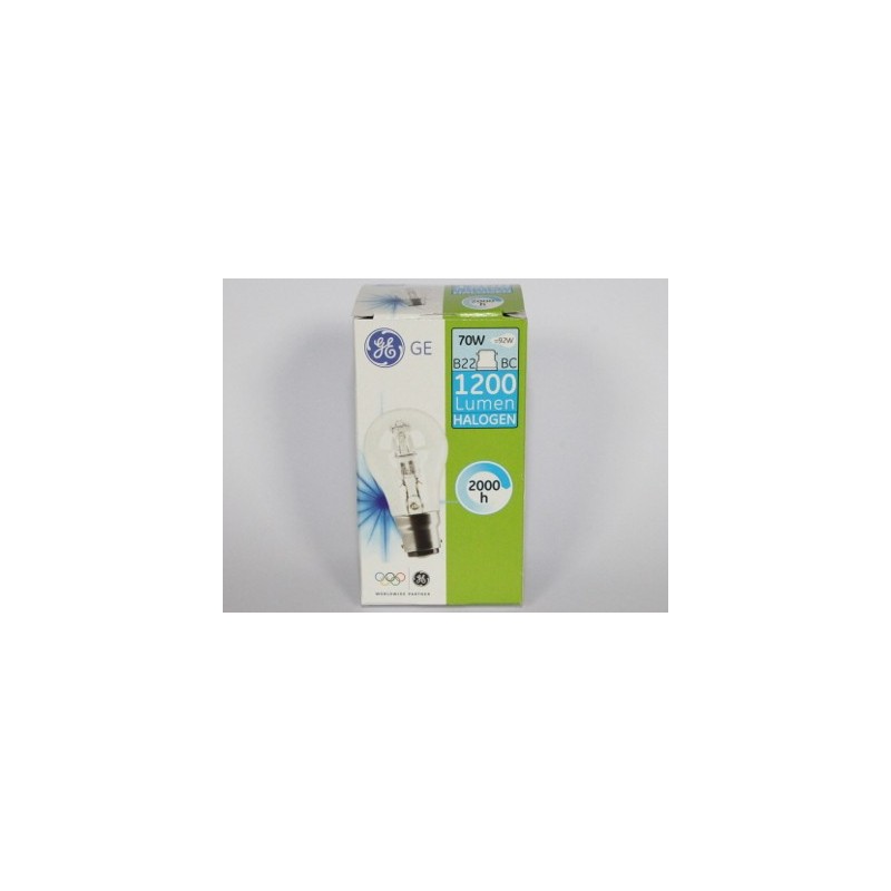 70W HALO A CL B22 240V ШТЫКОМ GE LIGHTING
