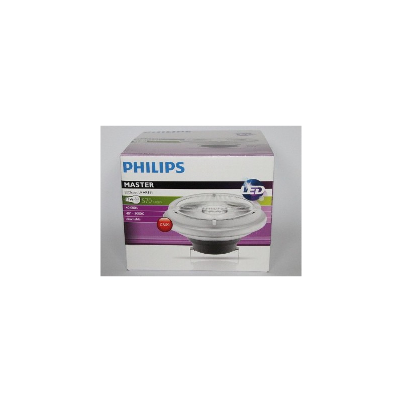 MASTER LEDSPOT LV AR111 11W - 50W 40° 2700 K PHILIPS