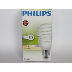 PHILIPS Tornado 23W WW-BRANCO QUENTE 2700K
