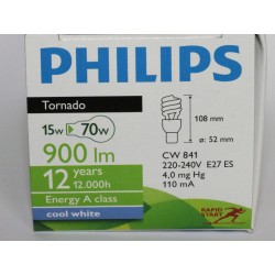 PHILIPS Tornado 15W CW 4000K COOL WHITE
