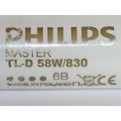 PHILIPS MASTER TL-D 58W/830