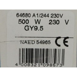 OSRAM 64680 A1/244 230 500 230 GY9.5