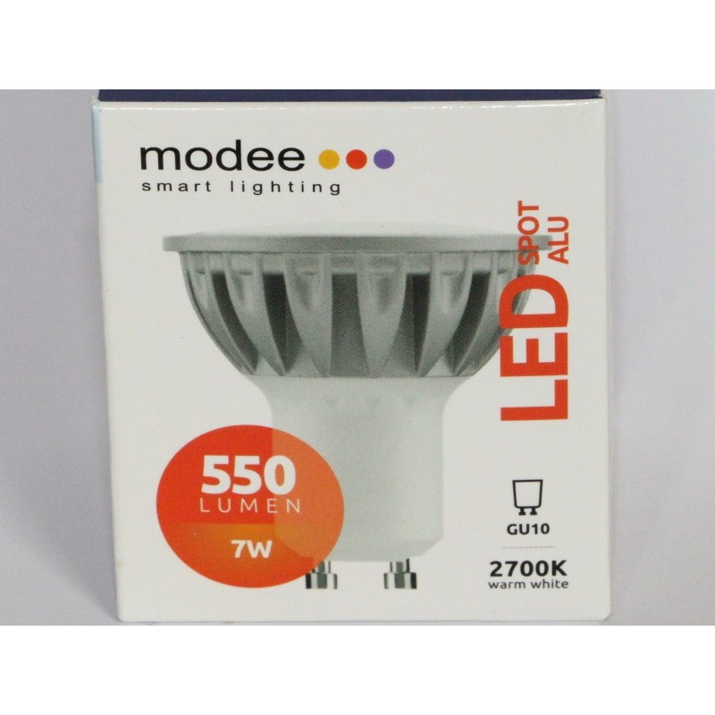 LED GU10 7W/840 ljus vit