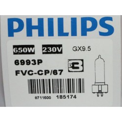 Philips 6993P 230V 650W GX9.5 PS Broadway 