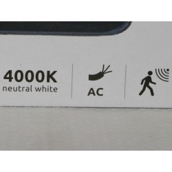 Прожектор 50W 4000K с датчиком движения
