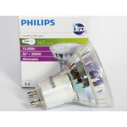 Ampoule LED GU10 Philips CorePro 5W 3000K 36° dimmable – autre vue