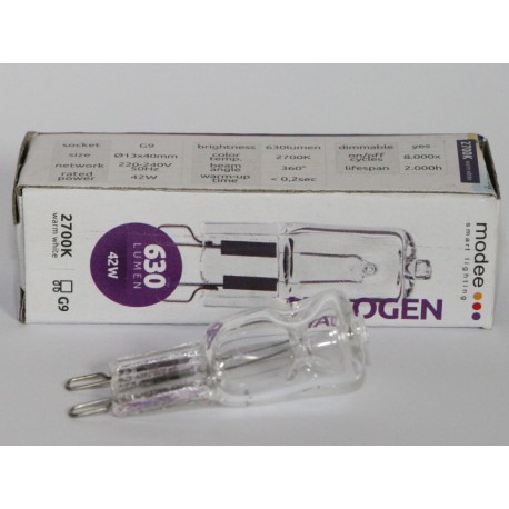 Halogeenlamp G9 42W