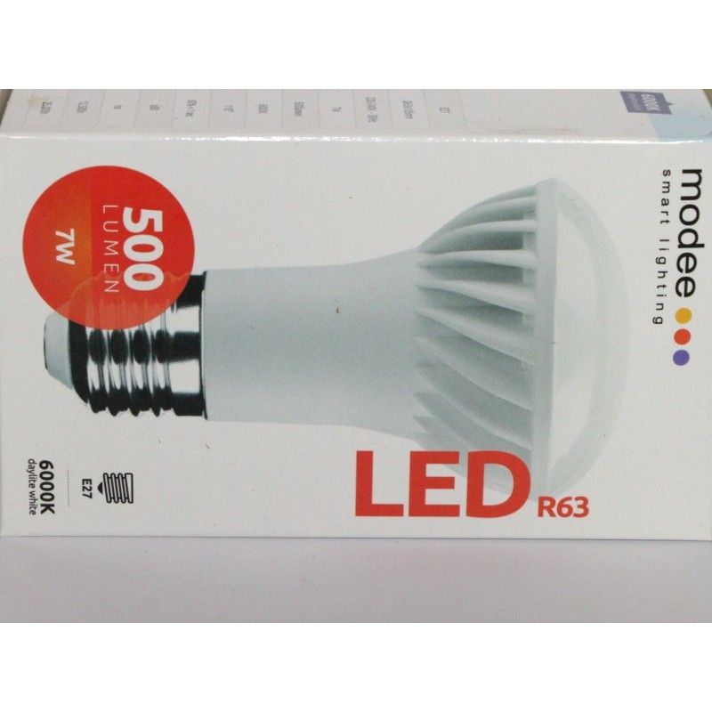 LED R63 7W/860 E27 lumière très blanche