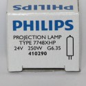 Philips 7748XHP 250W 24V G6.35 EHJ Focusline Flat Нити"