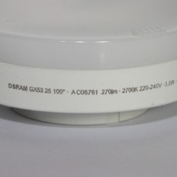 OSRAM LED GX53 3,5W 2700K 270 lumen