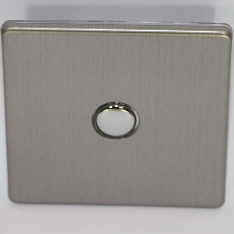 Touch dimmer in brushed steel – GOVENA Metal Line