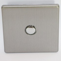 Variateur tactile (touch) en acier brossé – GOVENA Metal Line