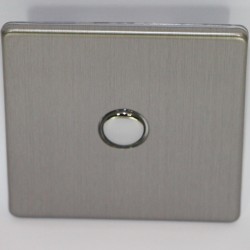 Variateur tactile (touch) en acier brossé – GOVENA Metal Line