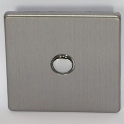 Touch dimmer in brushed steel – GOVENA Metal Line