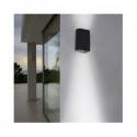 Kinkiet odkryty LED GU10 x 2 ciemno-Szary