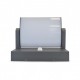 Applique LED GU10 x 2, Grigio Carbone