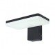 Applique LED GU10 x 2, Grigio Carbone