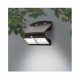 Applique Murale LED Solaire 6.8W 4000°K Noir + Détecteur