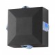 Applique Murale Carré LED 6W Diffuseur Bleu Gris IP54