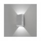 Applique LED GU10 x 2, Grigio Carbone