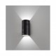 Wandleuchte GU10-LED x 2-Grau-Anthrazit