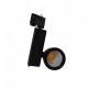 Spot LED sur Rail Noir 40W 4000°K 4300 LM + Adaptateur rail 3 allumages