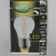 LED-sphärische E27 4W 2700 Kelvin DIMMBAR, warmes licht 430 lumen