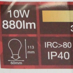 Lampadina LED PAR30 E27 12W 4000 Kelvin luce bianca 950 lumen