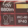 O bulbo do DIODO emissor de luz PAR30 E27 12W 4000 Kelvin, a luz branca 950 lúmen