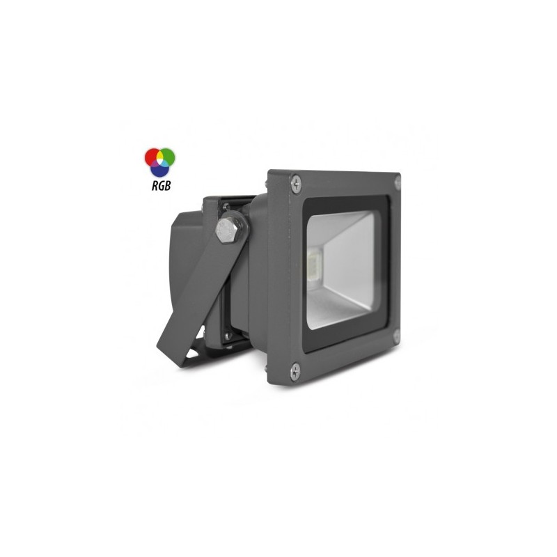Projector color RGB LED floodlight 10W outdoor + remote control