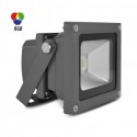 Projektorns RGB-LED-strålkastare 10W offentlig + fjärrkontroll