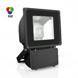 Projector color RGB LED 100W outdoor + remote control