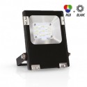 Projektorn färg + Vit LED 10W utomhus