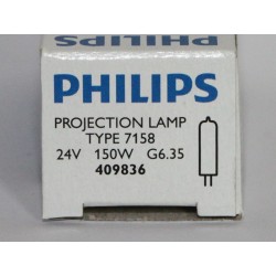 PHILIPS PROJECTION LAMPS ТИП 7158 24V 150W G6.35 409836