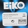 Halogenlampa PAR16 GU10 20W 2900K - EIKO – annan vinkel