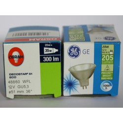 Lampy OSRAM DECOSTAR 12V ES 48860 WFL 12V 20W 36°