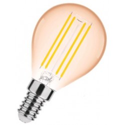 Ampoule sphérique LED 4W E14 Lumière vintage à 1800 Kelvin ( ambiance d'autrefois )