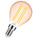 Spherical LED Bulb 4W E27 Vintage Light at 1800 Kelvin (old-time ambiance)