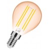 Ampoule sphérique LED 4W E27 Lumière vintage à 1800 Kelvin ( ambiance d'autrefois )