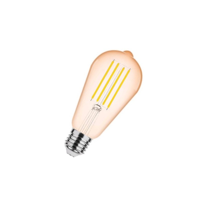 Ampoule sphérique LED 4W E27 Lumière vintage à 1800 Kelvin ( ambiance d'autrefois )