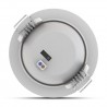 Spot LED encastrable orientable rond 4W 3 températures de couleur (3CCT)  IP44 480 lm Blanc