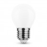 Ampoule LED Filament E27 G45 4W 2700K Blanc Chaud Verre opale 470 Lumens 360°
