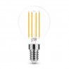 LED Filament Lampe E27 G45 4W 2700K Warmweiß 470 Lumen 360° Beleuchtung ErP