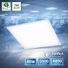 Hochleistungs-LED-Panel 600x600 40W 4000K 5500 Lumen - Weißes Licht