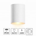CHLOE Ceiling Light White Indoor IP20 GU10 230V - 55x100 mm