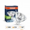 Ampoule OSRAM DECOSTAR ES 12V 48855 WFL 12V 14W 36°