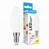 LED Filament Modee C35 E14 4W Warmweiß 2700K, 430 lm, 360°, Milky-Opalglas, Ersatz für 40W