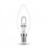 Lampadina alogena fiamma E14 28W